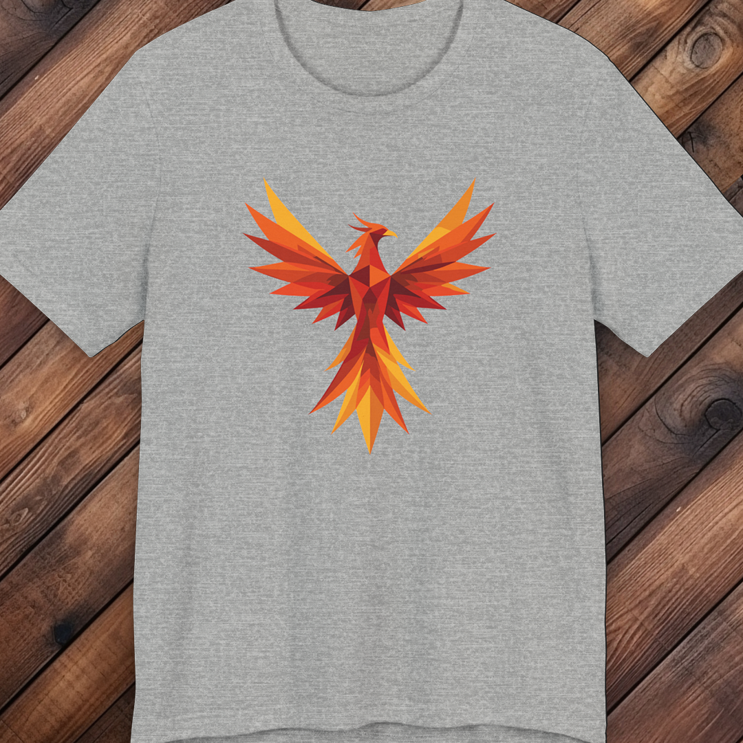 Phoenix Spirit Graphic T-Shirt – Unisex Adult Tee