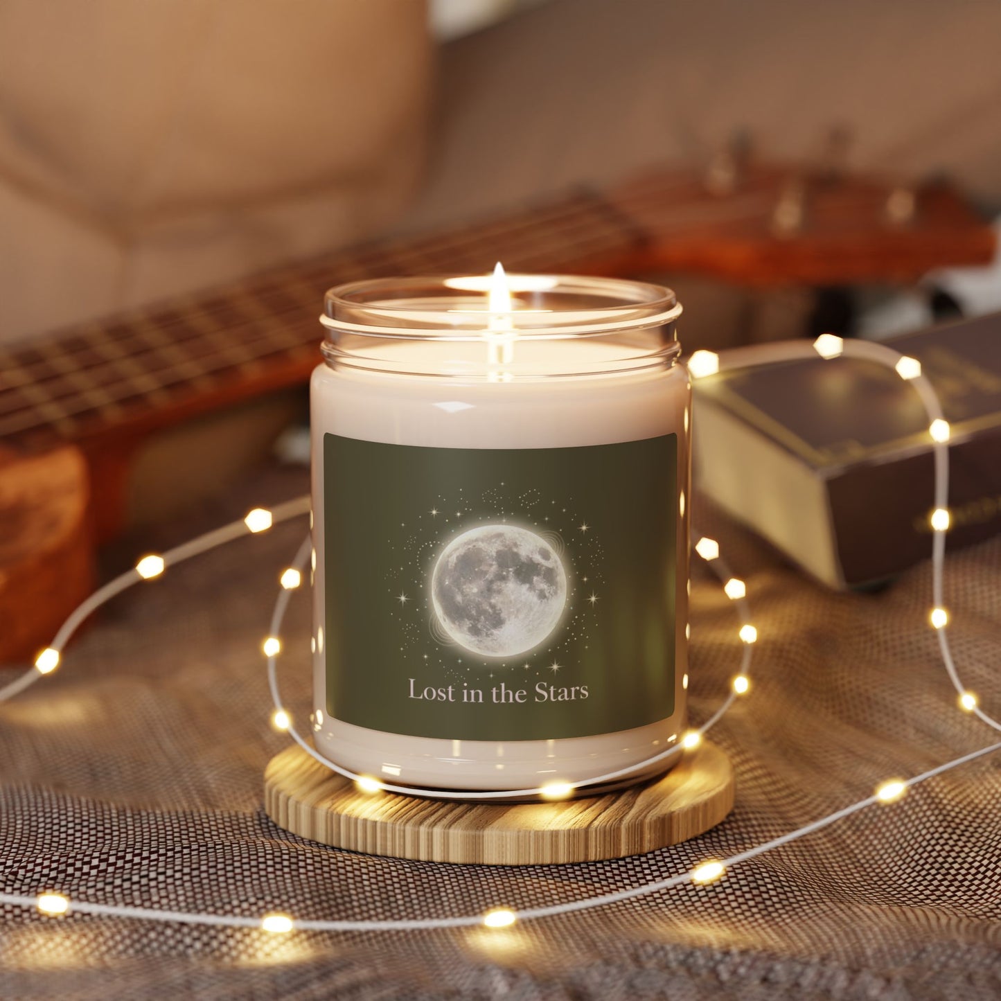 Moon Phases Soy Candle, Stargazing