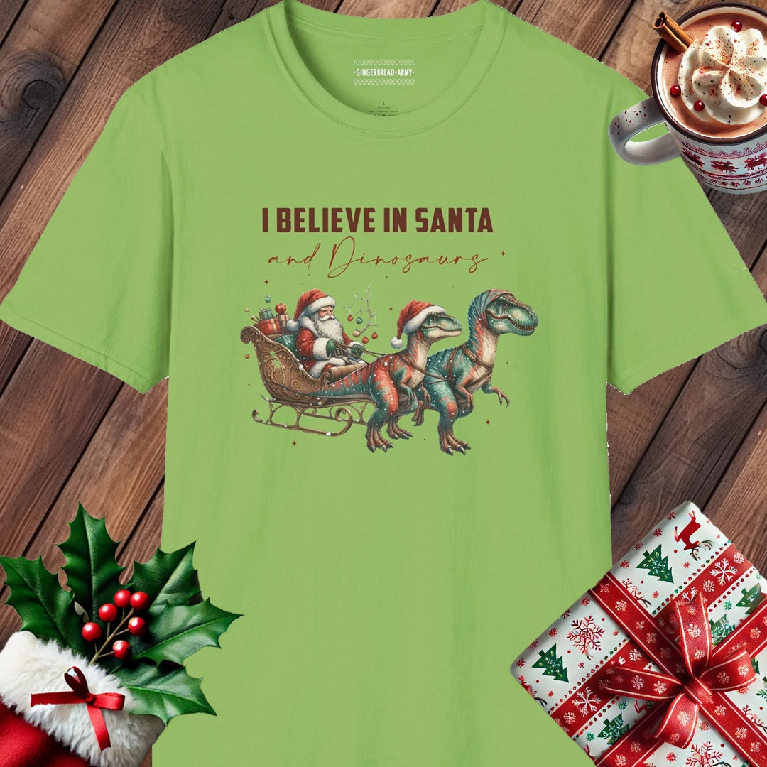 Santa and Dinos