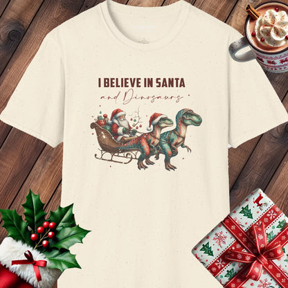 Santa and Dinos